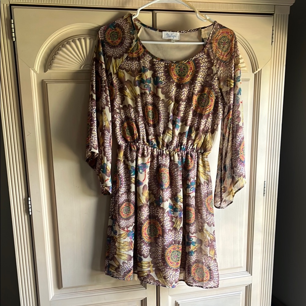 Floral Patterned Dress